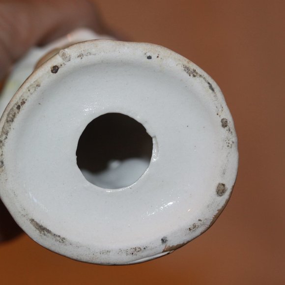 Vintage Porcelain Victorian Lady with Lamb Figurine - Picture 4 of 4